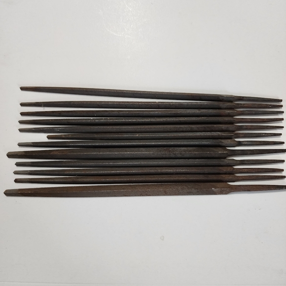 Nicholson Other Vintage Hand File Lot Nicholson Usa Tools Tapered